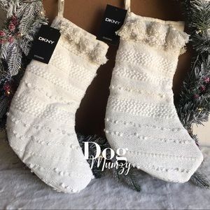 dkny christmas stocking
